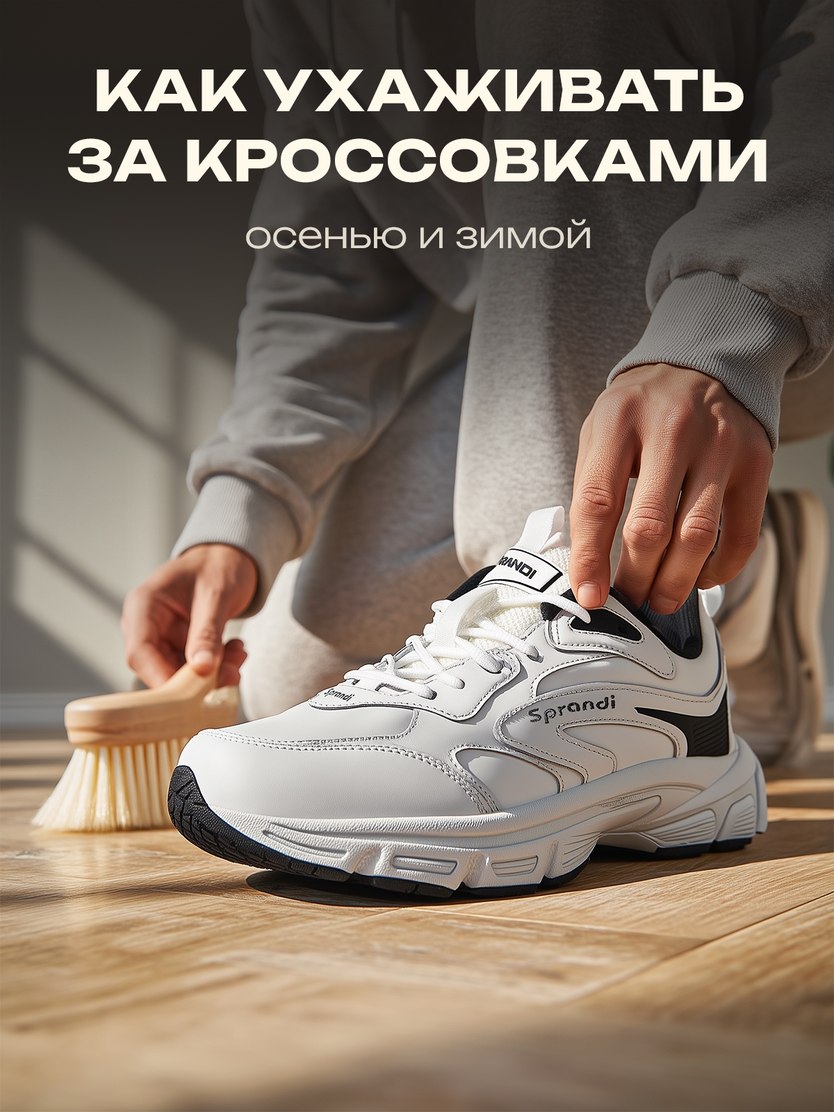 Чтобы кроссовки радовали дольше