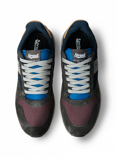 Мужские универсальные кроссовки Sprandi, темно-серый/темно-синий P108