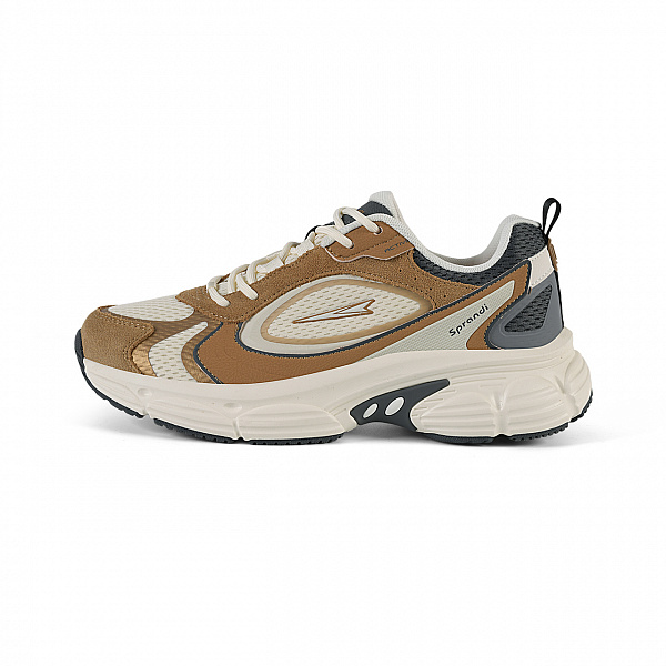 Мужские беговые кроссовки Sprandi Impulse, Бежевый/Бежевый/Серый