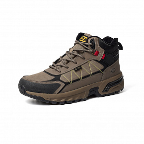 Мужские универсальные кроссовки хаки/черный/оранжевый 7M424A07