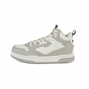 7M325K06-4 Мужские кеды Sprandi, Дымчатый серый/Темно-винный