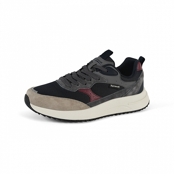 7M126L12-6 Мужские универсальные кроссовки Sprandi, Серый/Синий/Красный
