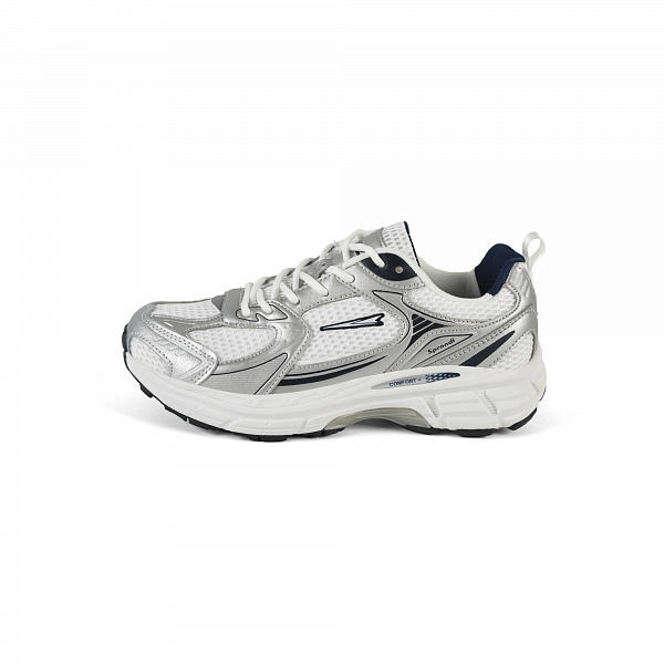 7W226C87-6 Женские беговые кроссовки в классическом дизайне Sprandi, Серебро/Синий/Белый