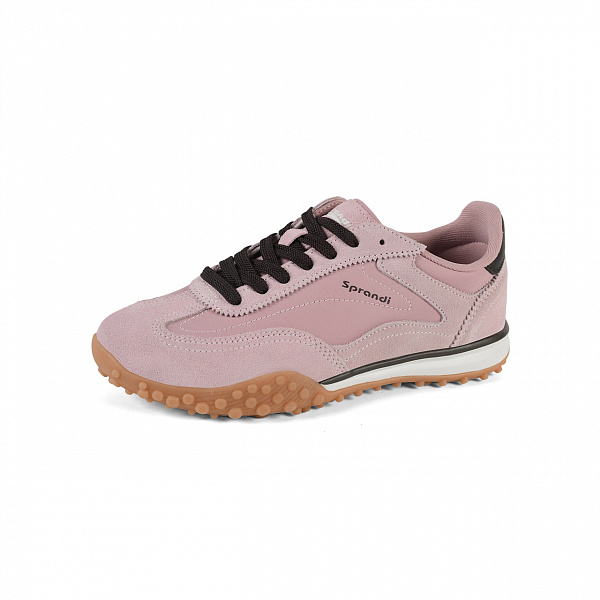 7W226K84-6 Женские кеды Sprandi, Розовый/Черный