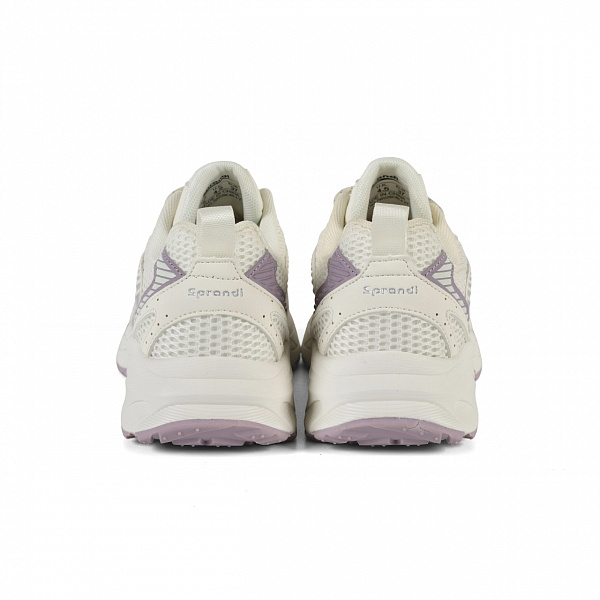7W226C86-4 Женские беговые кроссовки в классическом дизайне Sprandi, Белый/Фиолетовый