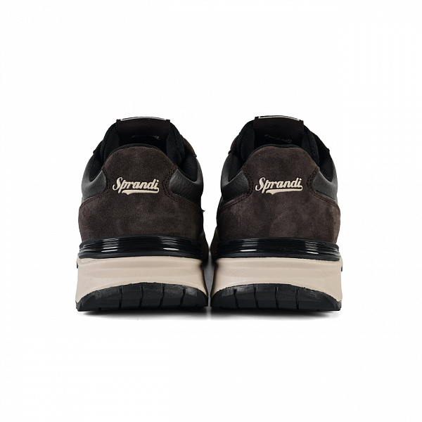 7M325L18-3 Мужские универсальные кроссовки Sprandi, Темно-коричневый/Черный/Темный рис