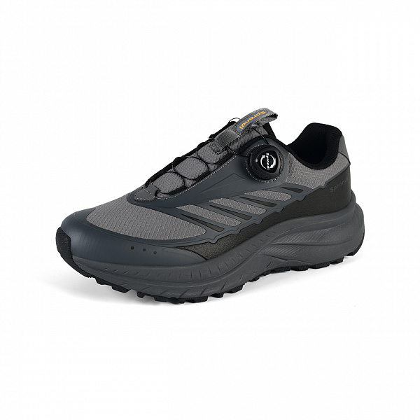 7M325A04-3 Мужские кроссовки для трекинга Sprandi, Лаймово-синий/Темно-серый/Черный