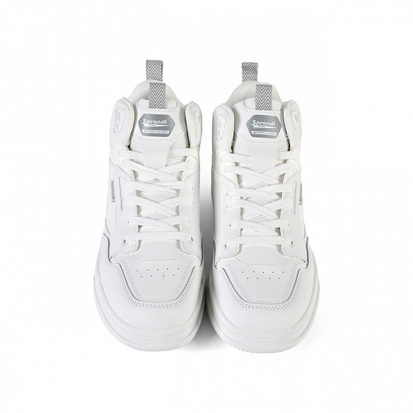 7M325K06-2 Мужские кеды Sprandi, Оригинальный белый/Средне-серый
