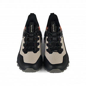 7W325A01-5 Женские кроссовки для трекинга Sprandi, Темный рис/Черный/Кирпично-красный