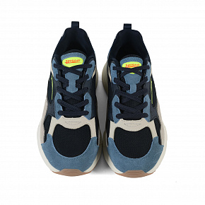 7M126L88-3 Мужские универсальные кроссовки Sprandi, Голубой/Синий/Серебро/Зеленый