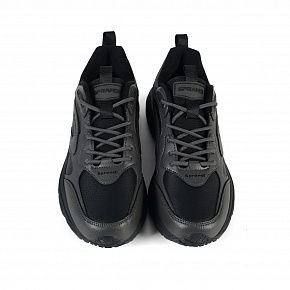 7M325C05-3 Мужские беговые кроссовки в классическом дизайне Sprandi, Черный/Темно-серый