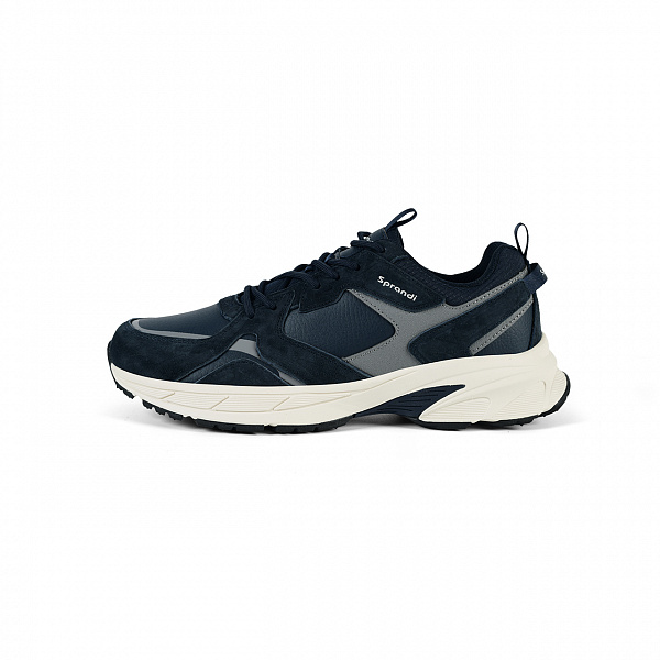 7M325R06-4 Мужские беговые кроссовки Sprandi, Темно-синий/Средне-серый