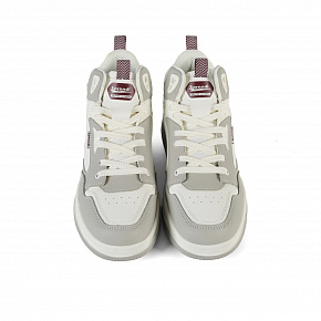 7M325K06-4 Мужские кеды Sprandi, Дымчатый серый/Темно-винный