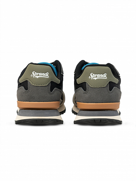 Мужские универсальные кроссовки Sprandi, черный/серый/бежевый P263