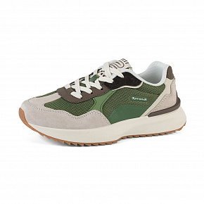 Женские универсальные кроссовки Sprandi Urban, Бежевый/Коричневый/Зеленый