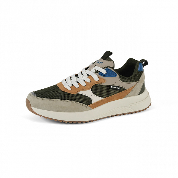 7M126L12-5 Мужские универсальные кроссовки Sprandi, Серый/Зеленый/Голубой