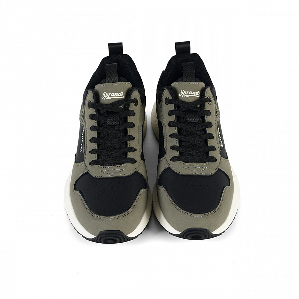 7M325L15-2 Мужские универсальные кроссовки Sprandi, Черный/Хаки/Бежевый