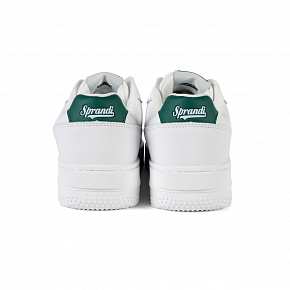 7M325K03-2 Мужские кеды Sprandi, Оригинальный белый/Травянисто-зеленый