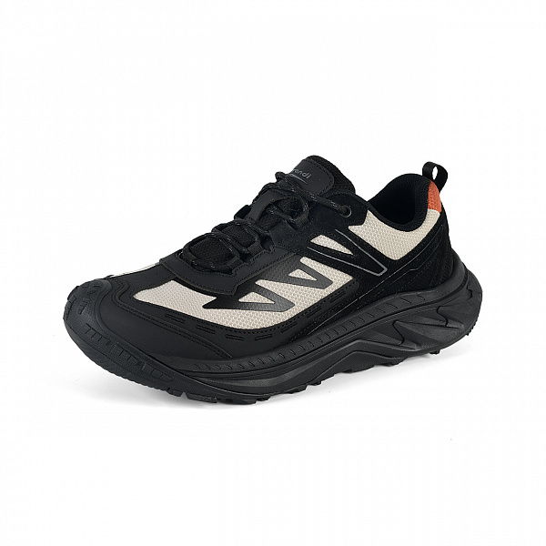 7M325A02-4 Мужские кроссовки для трекинга Sprandi, Темный рис/Черный/Кирпично-красный