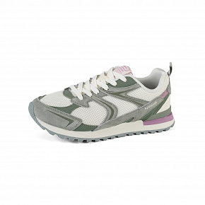 7W126L25-3 Женские универсальные кроссовки Sprandi, Зеленый/Фиолетовый/Белый