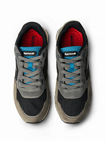 Мужские универсальные кроссовки Sprandi, черный/серый/бежевый P263