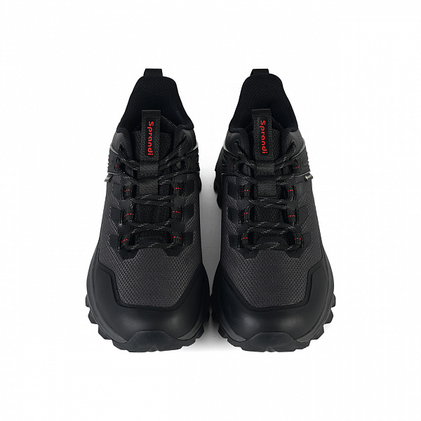 7W325A01-3 Женские кроссовки для трекинга Sprandi, Черный/Темно-серый/Темно-красный
