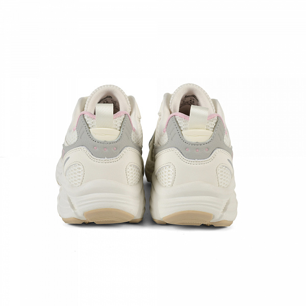 7W226C87-3 Женские беговые кроссовки в классическом дизайне Sprandi, Белый/Серебро/Розовый