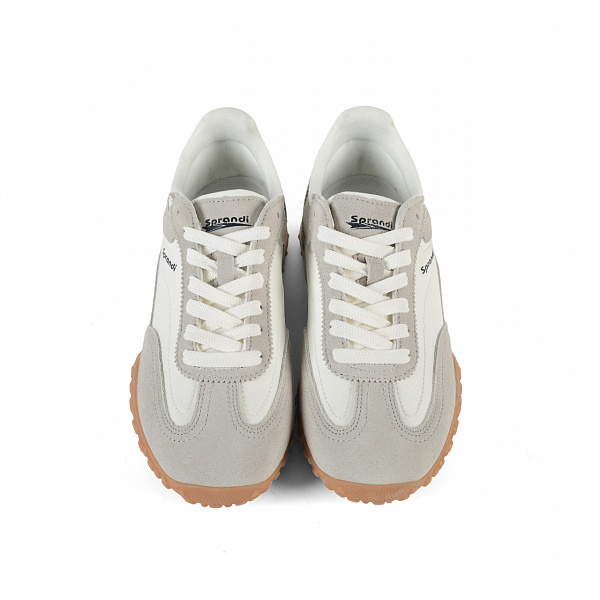 7W226K84-3 Женские кеды Sprandi, Белый/Серый