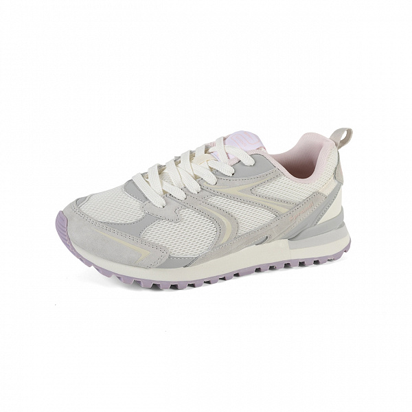 7W126L25-4 Женские универсальные кроссовки Sprandi, Светло-серый/Розовый/Фиолетовый