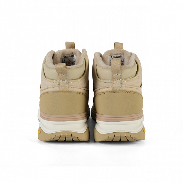 7W425A04-2 Женские кроссовки для трекинга Sprandi, Темный рис/Светло-коричневый