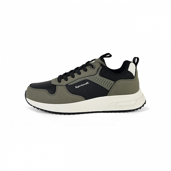 7M325L15-2 Мужские универсальные кроссовки Sprandi, Черный/Хаки/Бежевый