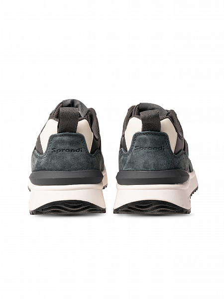 Мужские универсальные кроссовки Sprandi, темно-серый/белый/зеленый P229