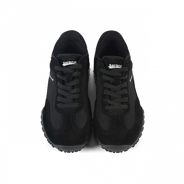 7W226K84-1 Женские кеды Sprandi, Черный/Белый