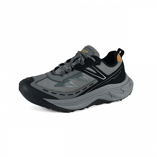 7M325A02-3 Мужские кроссовки для трекинга Sprandi, Средне-серый/Черный
