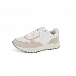 7W126L16-4 Женские универсальные кроссовки Sprandi, Белый/Розовый