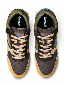 Мужские универсальные кроссовки Sprandi, бежевый/зеленый/коричневый P221