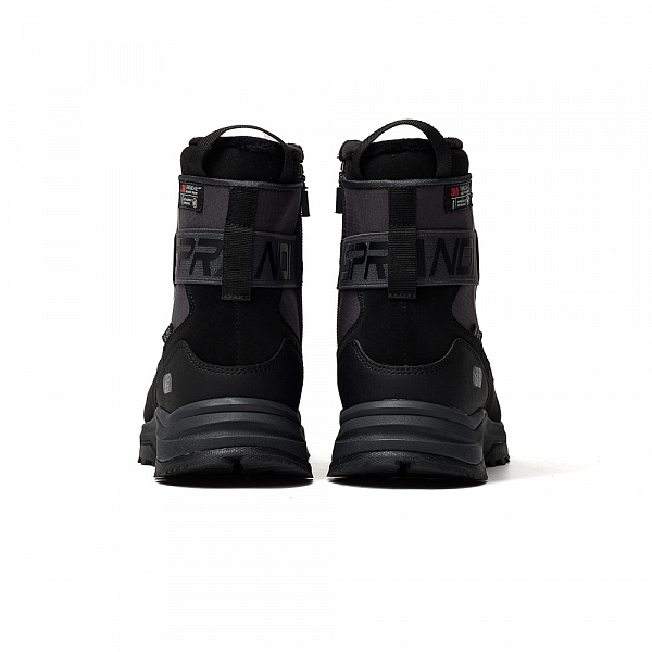 Мужские универсальные кроссовки серый/черный/красный 7M424A04