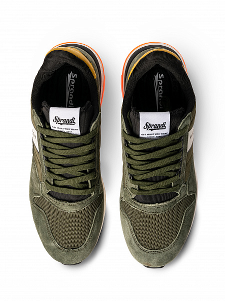 Мужские универсальные кроссовки Sprandi, зеленый/белый P108