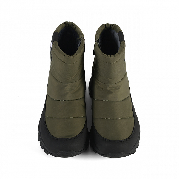 7M425A05-4 Мужские кроссовки для трекинга Sprandi, Зеленый в стиле милитари/Черный