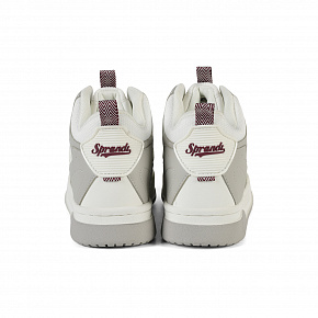 7M325K06-4 Мужские кеды Sprandi, Дымчатый серый/Темно-винный