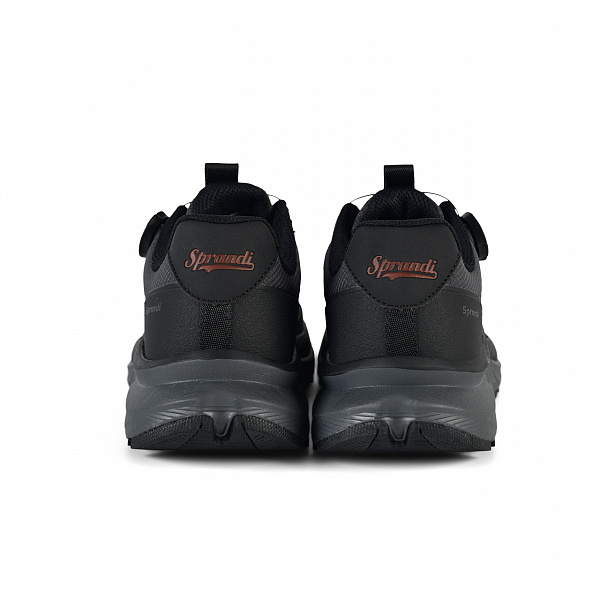 7M325A04-2 Мужские кроссовки для трекинга Sprandi, Черный/Темно-серый/Темно-красный
