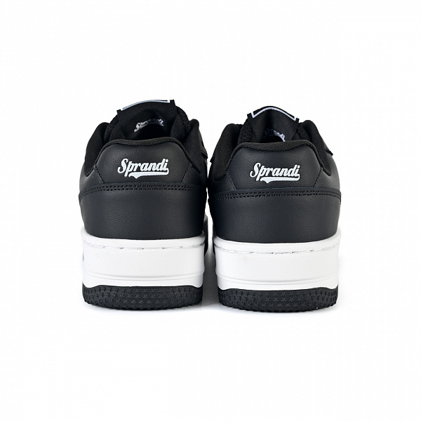 7W325K01-1 Женские кеды Sprandi, Черный/Белый