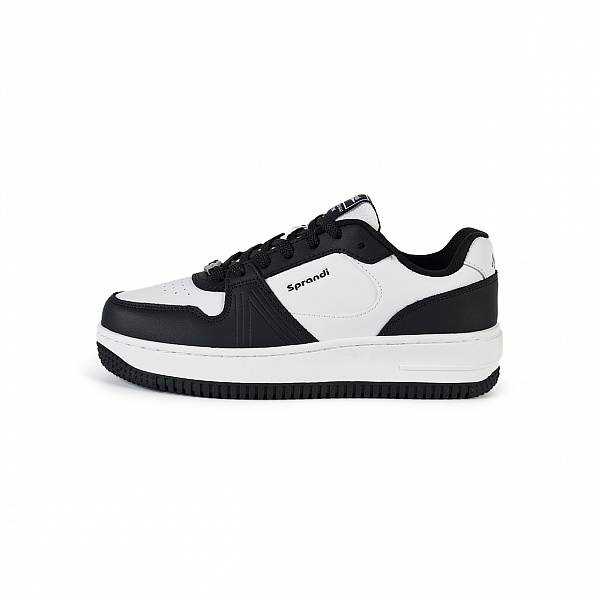 7W325K01-2 Женские кеды Sprandi, Оригинальный белый/Черный