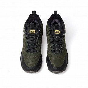 Мужские универсальные кроссовки черный/хаки/оранжевый 7M424A01