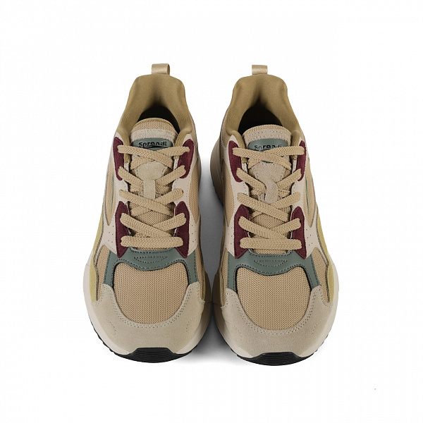 7M126L88-4 Мужские универсальные кроссовки Sprandi, Коричневый/Зеленый