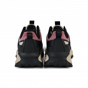 7W325A01-4 Женские кроссовки для трекинга Sprandi, Рисово- серый/Черный/Фиолетовый