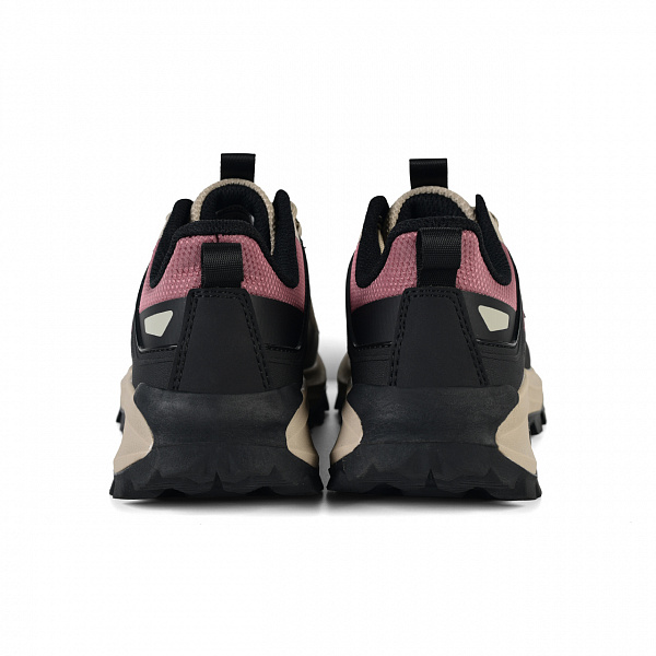 7W325A01-4 Женские кроссовки для трекинга Sprandi, Рисово- серый/Черный/Фиолетовый