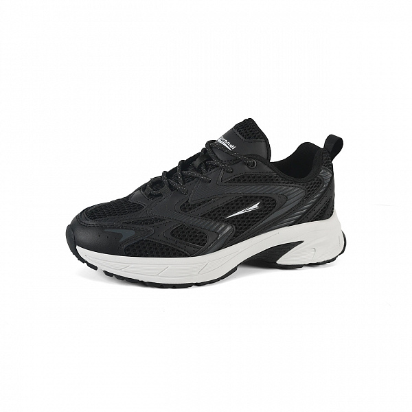 7W226C86-1 Женские беговые кроссовки в классическом дизайне Sprandi, Черный/Белый