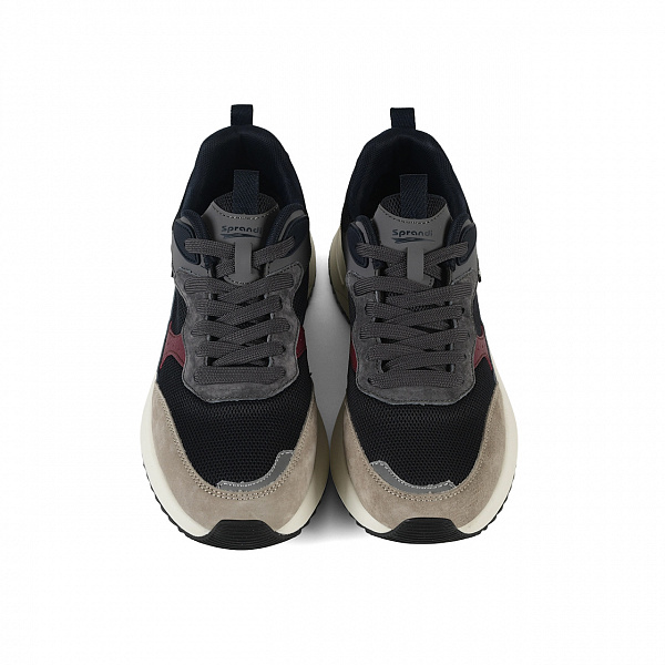 7M126L12-6 Мужские универсальные кроссовки Sprandi, Серый/Синий/Красный