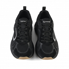 Мужские беговые кроссовки Sprandi Impulse, Черный/Серебристый